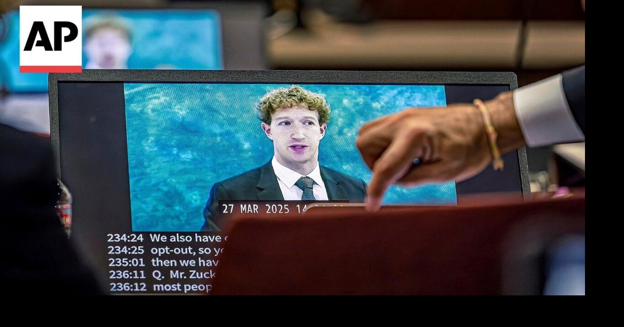 Jury says Meta violated New Mexico law, hurt children’s mental health