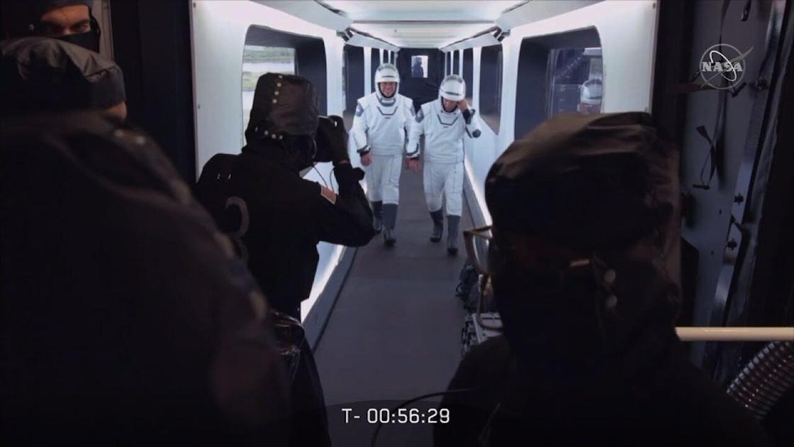 Astronauts excited about upcoming SpaceX launch ...