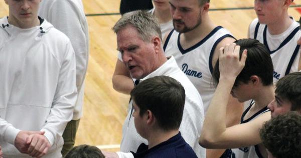 Boys basketball Notre Dame's Dan Kies gets 200th career win