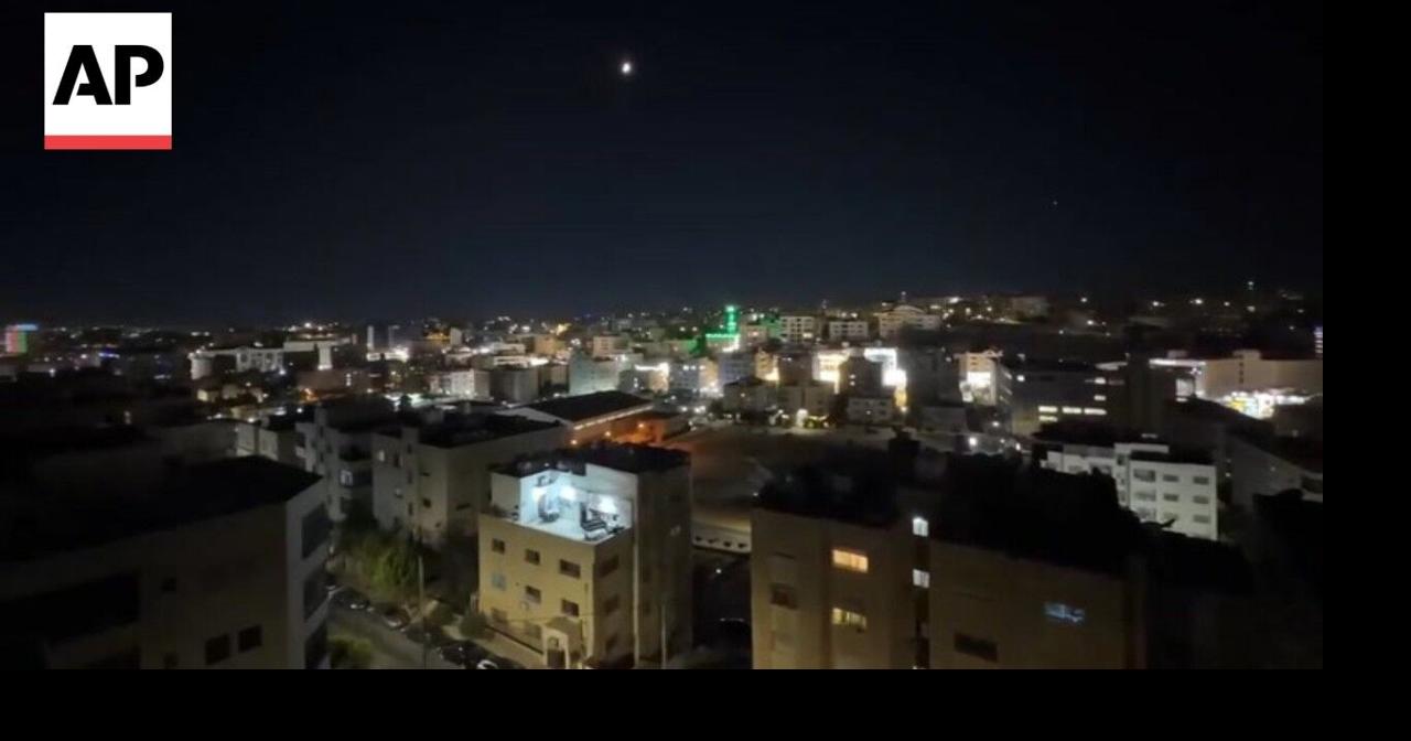 Sirens sound in Amman as Jordan says Iran launched a missile attack