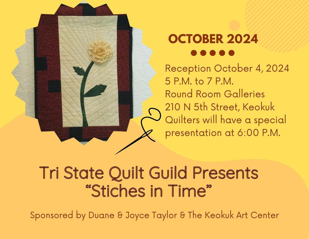Keokuk Quilt Guild's 'Stitches in Time' featured during October Daily