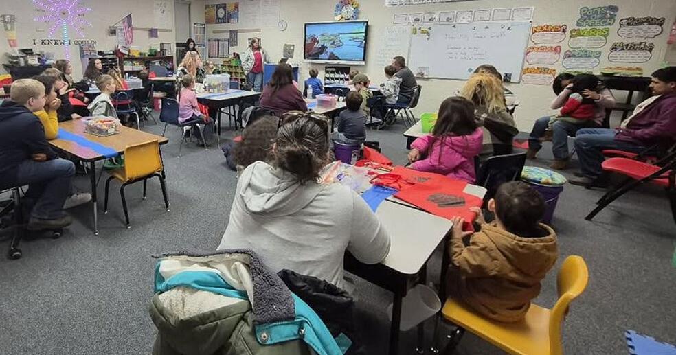 Warsaw Elementary School Family Literacy Night - another Warsaw success