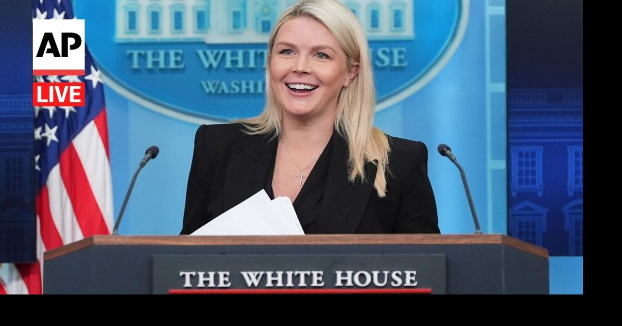 LIVE: White House press briefing with Karoline Leavitt