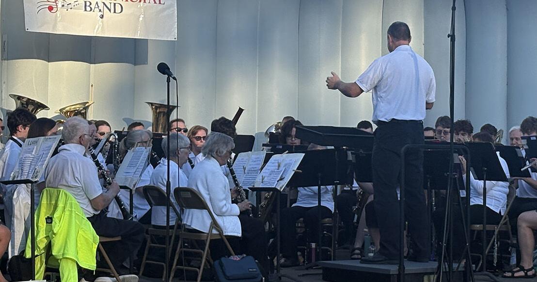 Municipal band performs in homage to the late Ron Coberley
