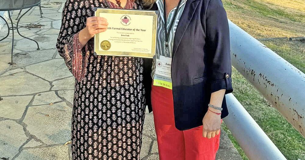 Fink is Environmental Teacher of the Year