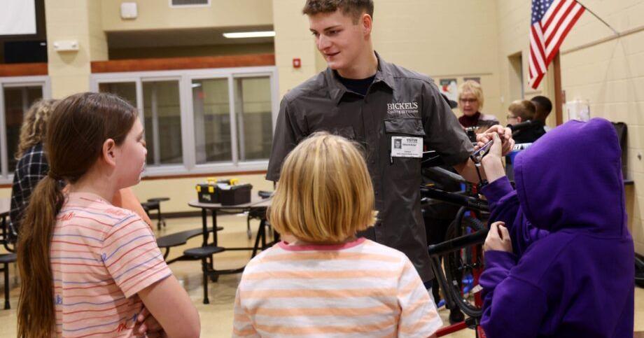 Burlington High School's Bickel builds bicycles with PiECES