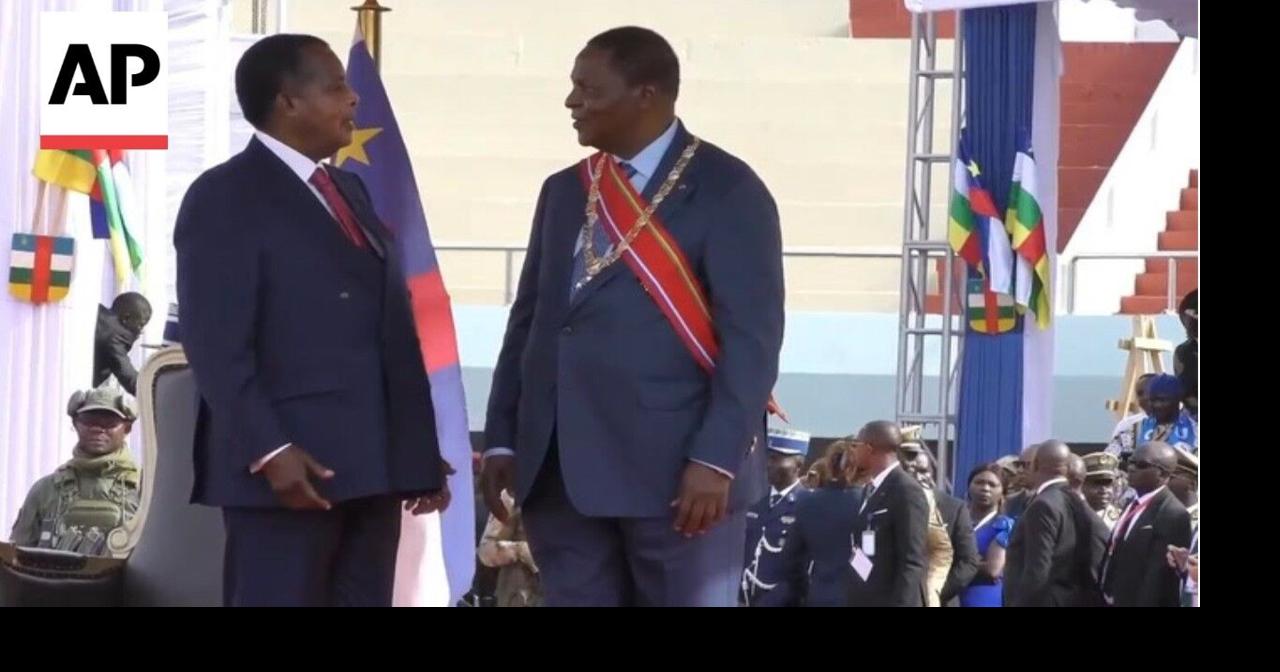 Central African Republic's President Faustin-Archange Touadéra sworn in for third term