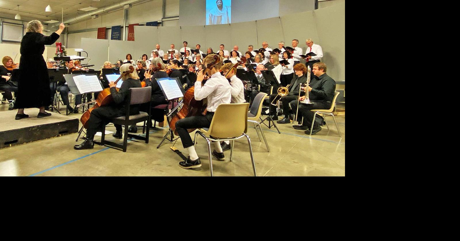 Messiah concert attended despite snowfall