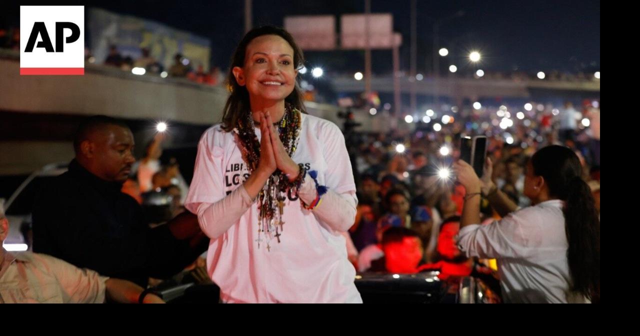 María Corina Machado supporters welcome her back to Venezuela ...
