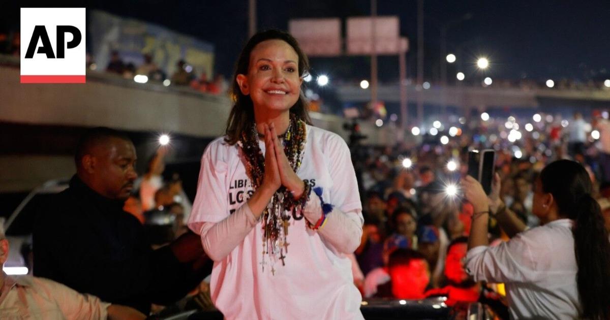 Welcome Email Copy María Corina Machado supporters welcome her back to Venezuela ...