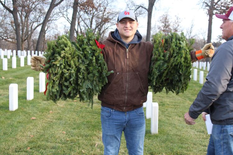 Kit Landon Rudd Wreaths placed in National Cemetery | Daily Gate City - Keokuk, Iowa ...