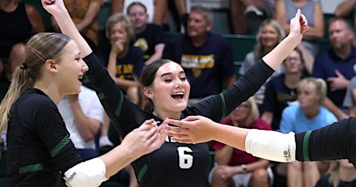 Prep volleyball: West Burlington sweeps rival Notre Dame in SEISC opener