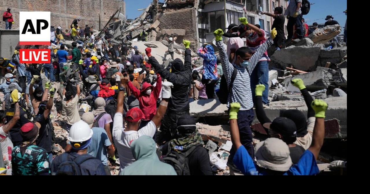 LIVE: Search and rescue continues after Colombia earthquake ...