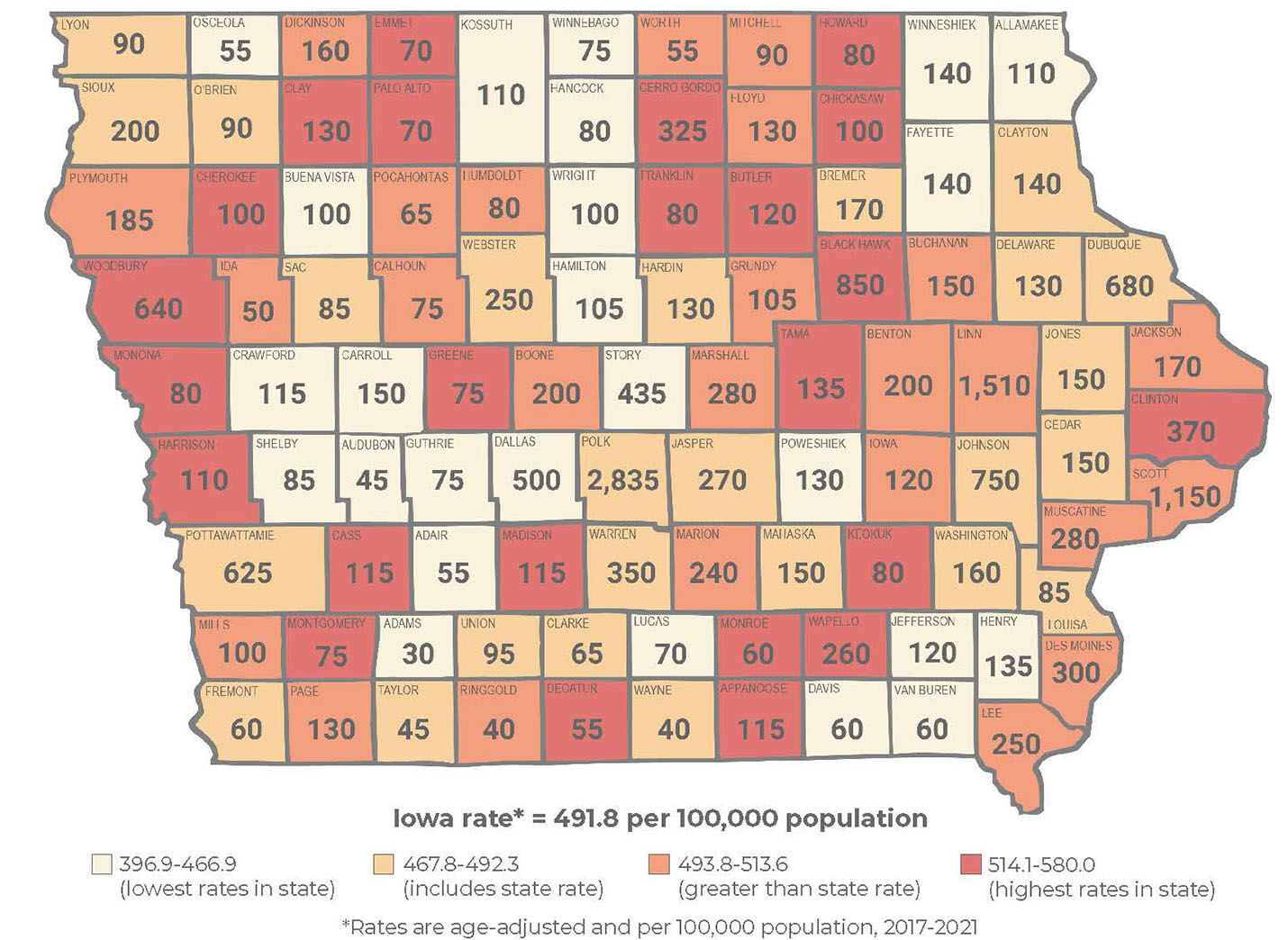 Numbers don't lie: Iowa has a cancer crisis | Daily Democrat, Fort ...