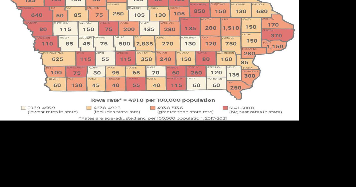 Numbers don't lie: Iowa has a cancer crisis | Daily Democrat, Fort ...