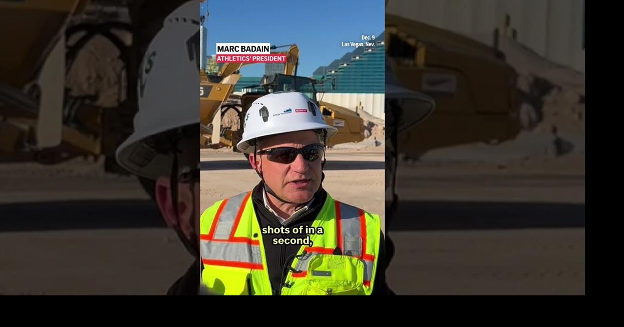 Athletics’ $2 billion Las Vegas stadium on track for 2028 opening