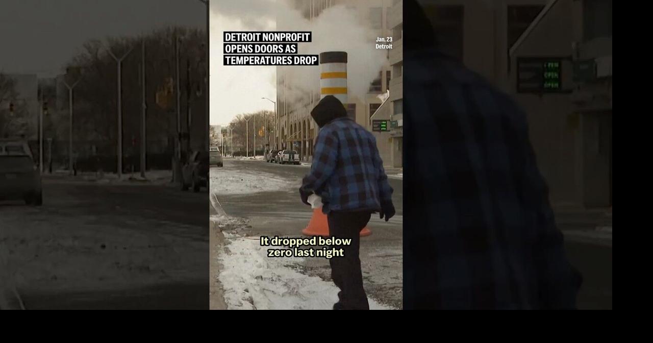 Detroit nonprofit opens doors to homeless population as temperatures drop