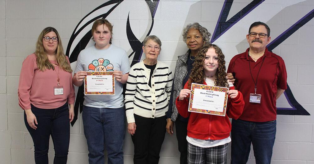 Students winners named in Black History Month essay contest