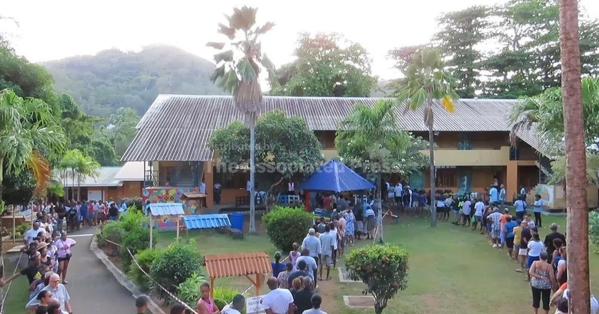Seychelles president seeks a second term as people vote in African tourist haven