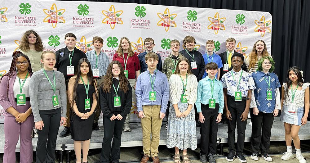 KHS and KMS win big at the State Science and Technology Fair of Iowa