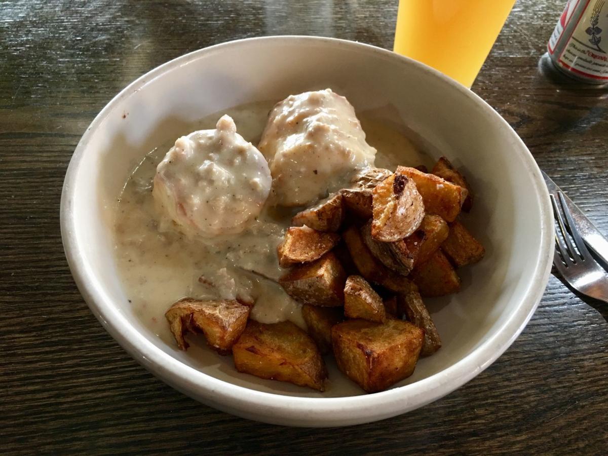 Cheap Eats Biscuits and gravy from Burns St. Bistro Food & Drink