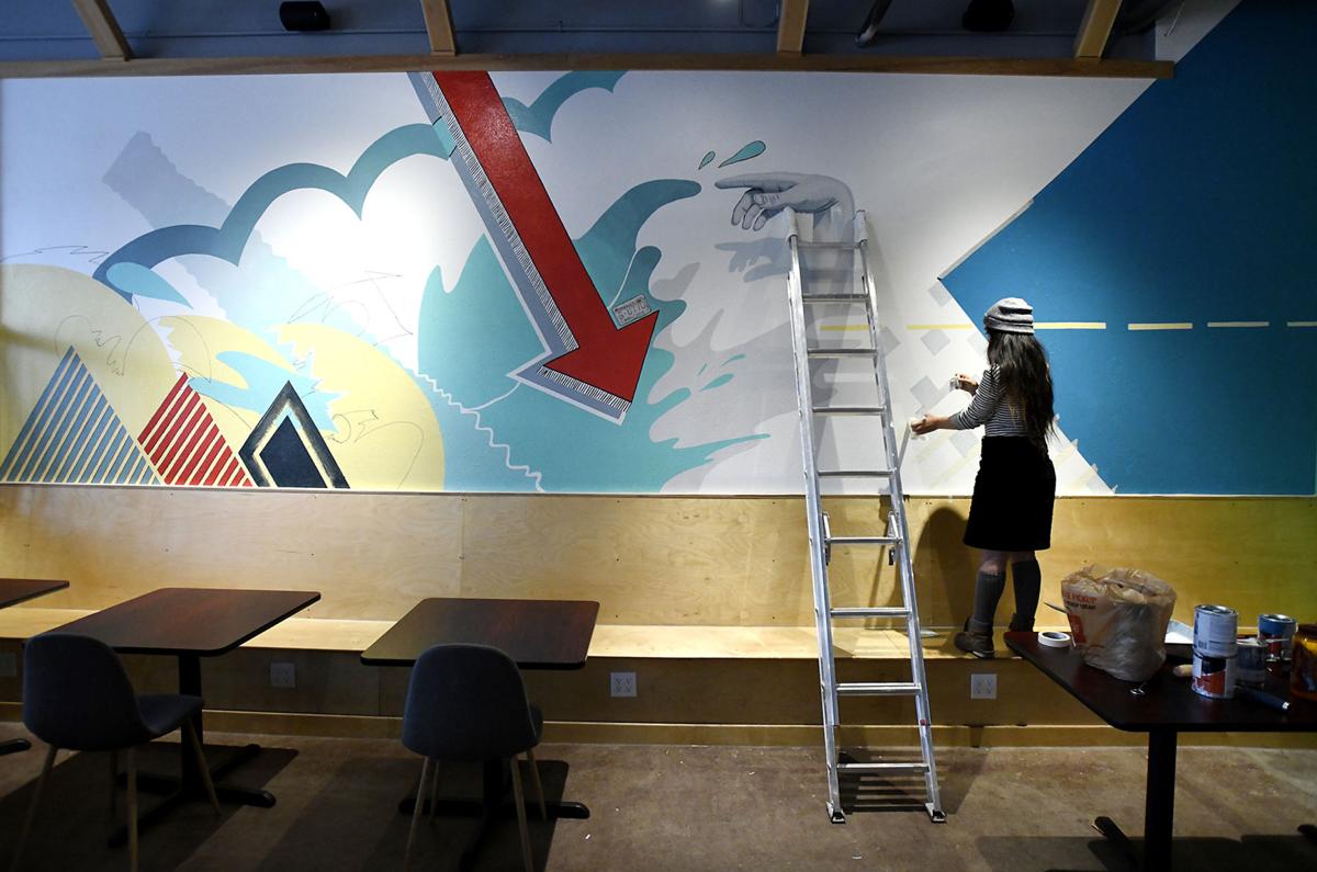 Monday S Montanan April Werle Brings International Mural