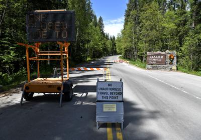 Glacier National Park closed