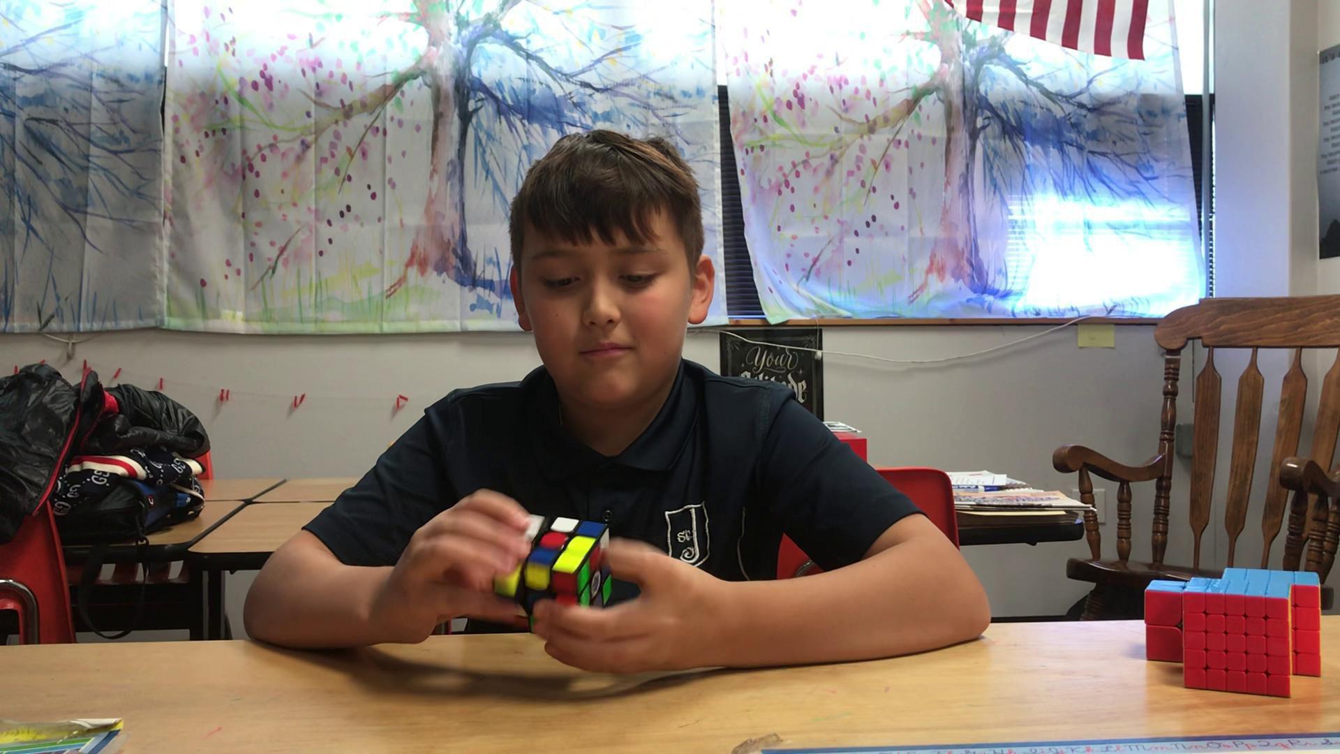 Remember Rubik S Cube This 11 Year Old Solves In Seconds Local