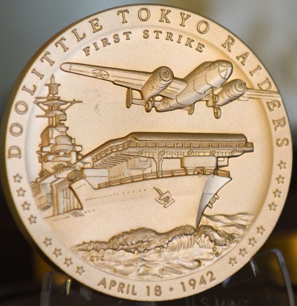 Doolittle Tokyo Raiders  US Mint Medal WW11 