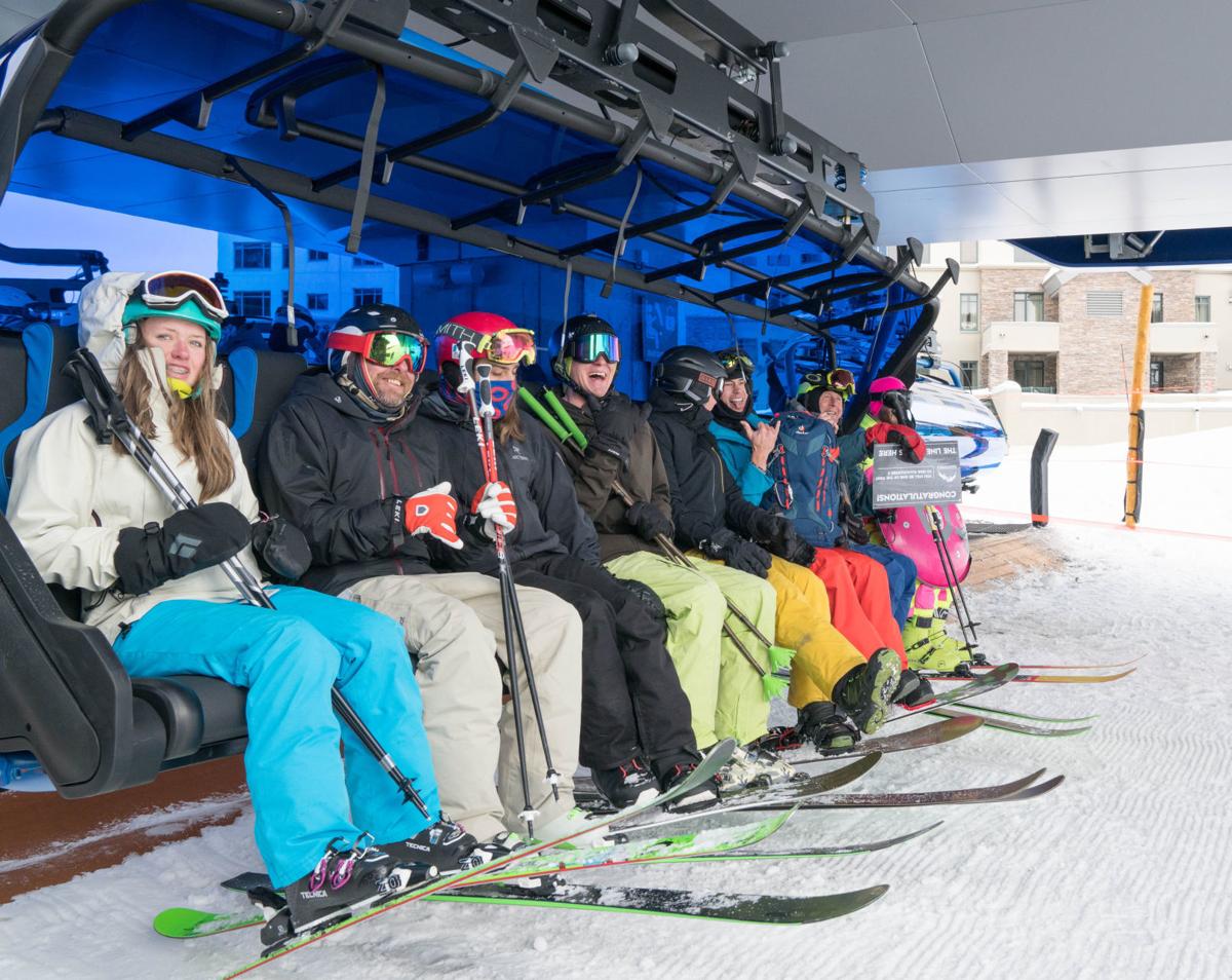Big Sky Resort unveils North America's firstever 8person chairlift