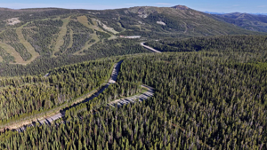 Company lists property 4 miles from ski area for sale as 'Lost Trail Ski Hill Retreat'