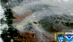 Wildfire smoke air quality update for Missoula County