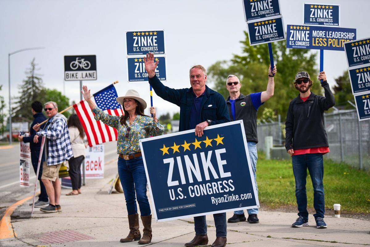 Zinke campaigns