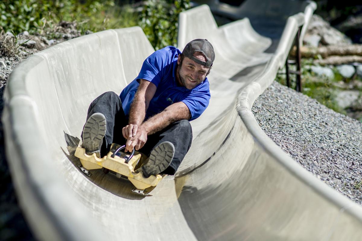 It S All Downhill New Alpine Slides Add To Summer Fun In Whitefish Local News Missoulian Com