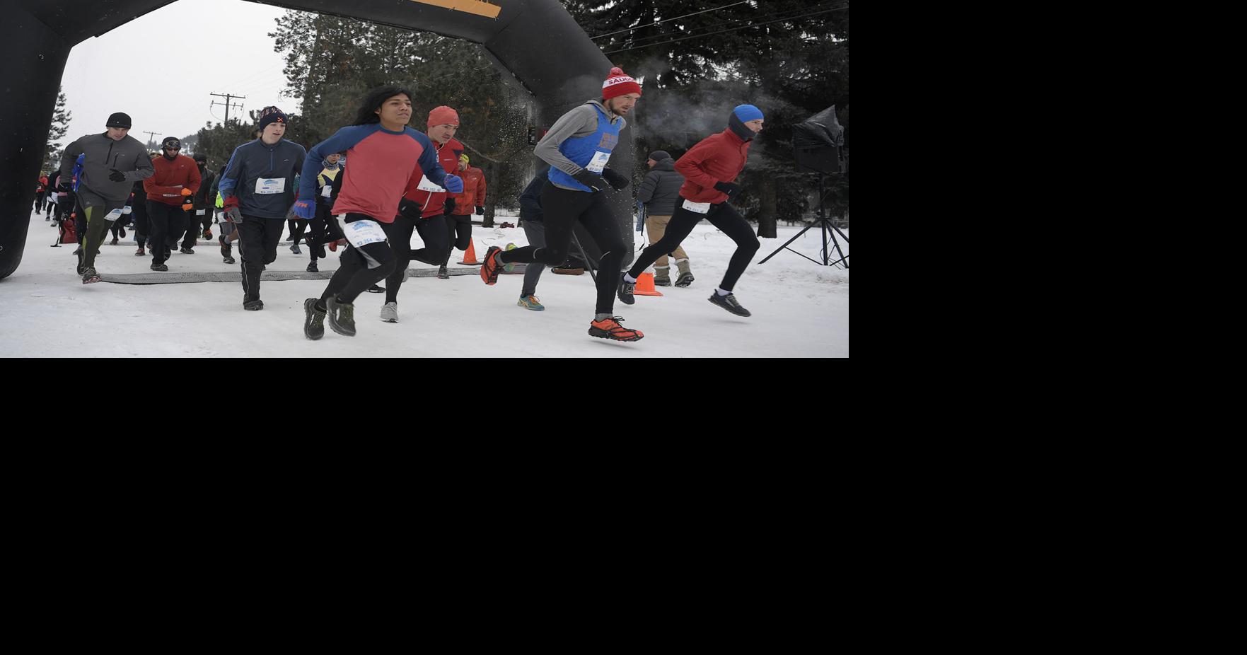 Racers brave cold, snow in 'Resolution Run'