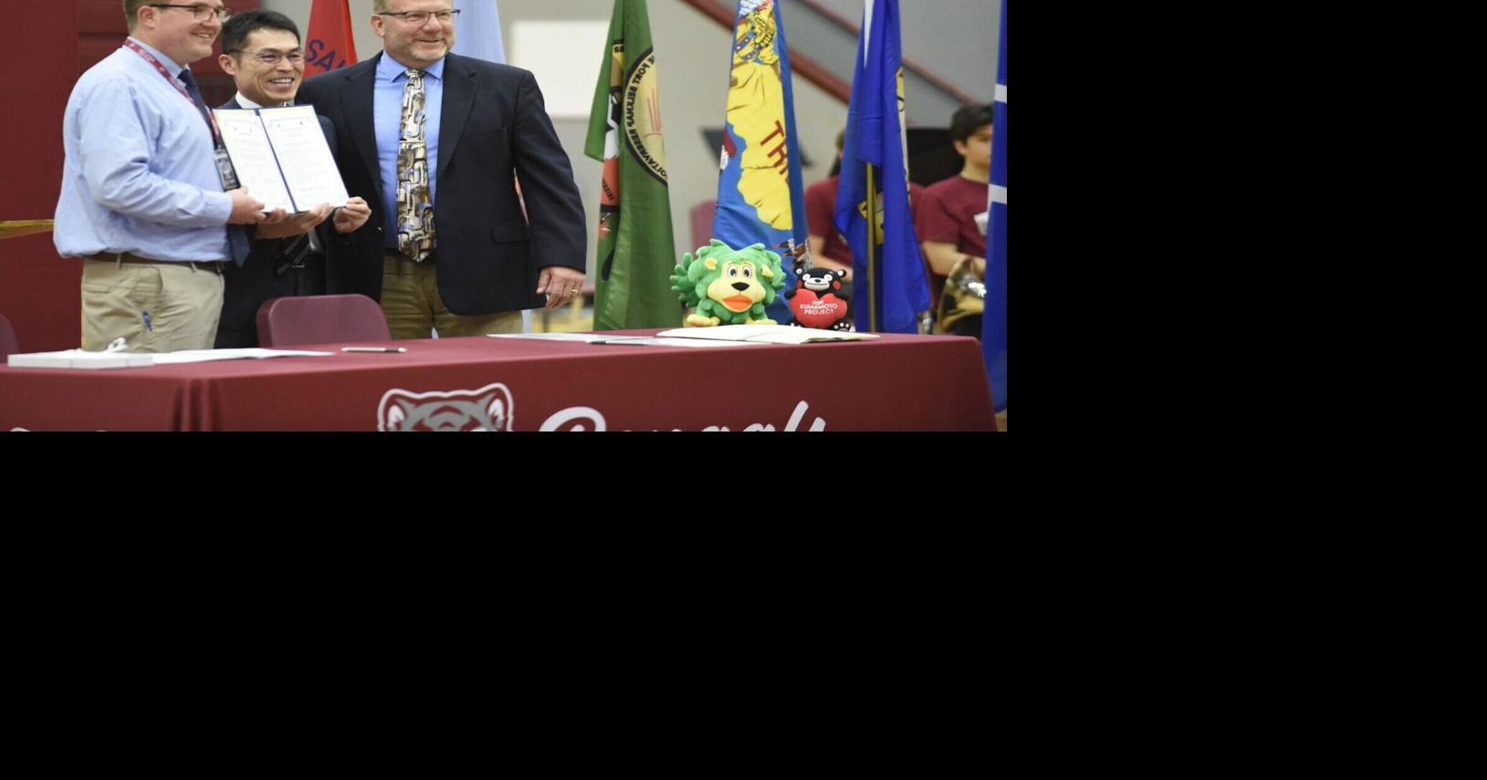 Helena High celebrates Japanese sister college with go to from Kumamoto principal