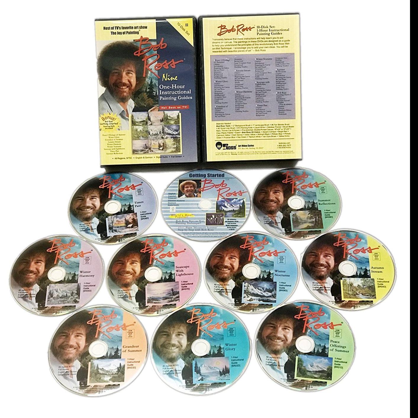 Bob Ross The Joy Of Painting Dvd Collection Missoulian Com