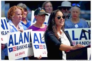 Democrat Bankhead remains in Senate race at deadline