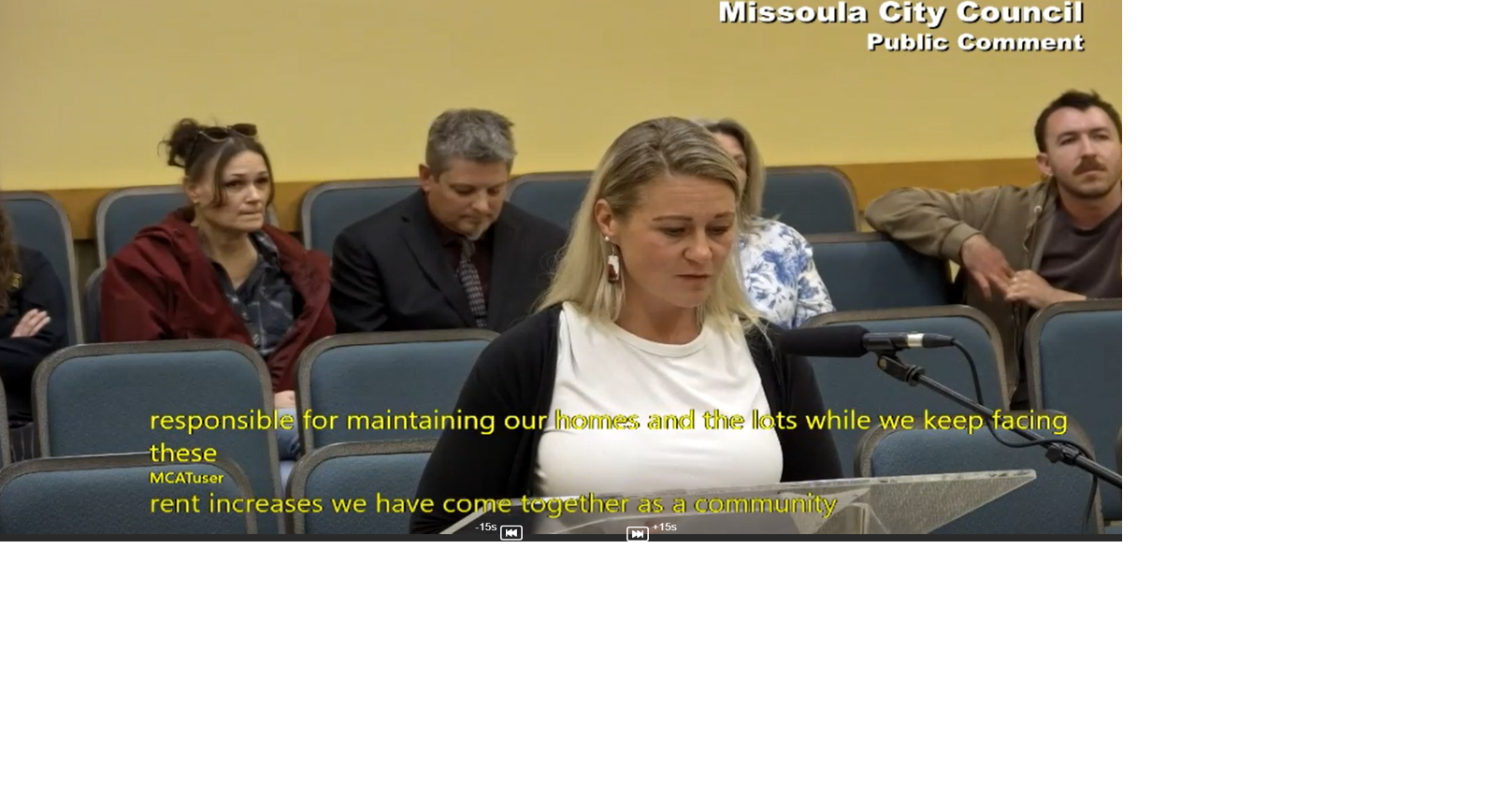 'Abandoned and neglected': Northside trailer park tenants vent frustrations about rent hikes