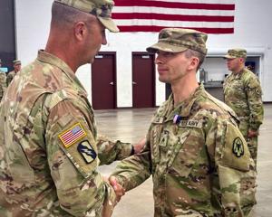 Montana National Guard soldier honored for saving two injured California hikers