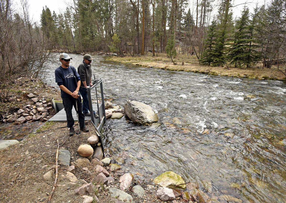Trout Route New Fish Screens Improve Habitat In City Creek