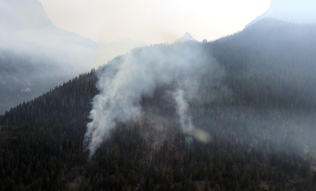 Crews continue to work several fires in Glacier National Park Local