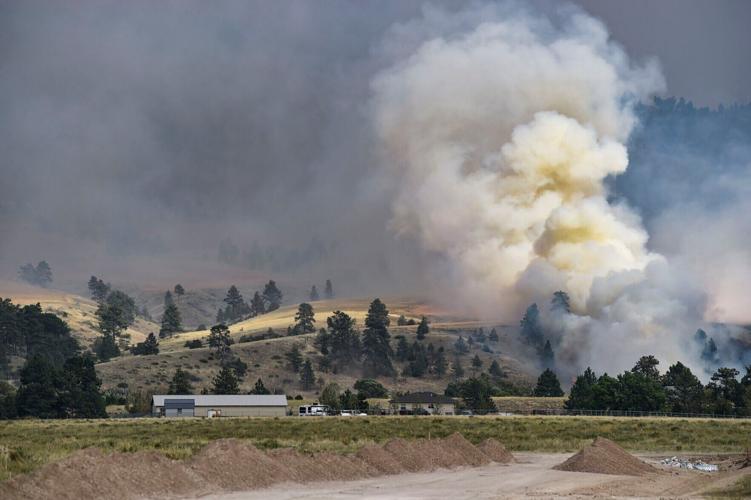 Wildland Fire east of Helena