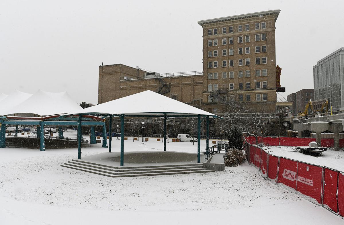 Politics Pop Caras Park improvements, stormwater project