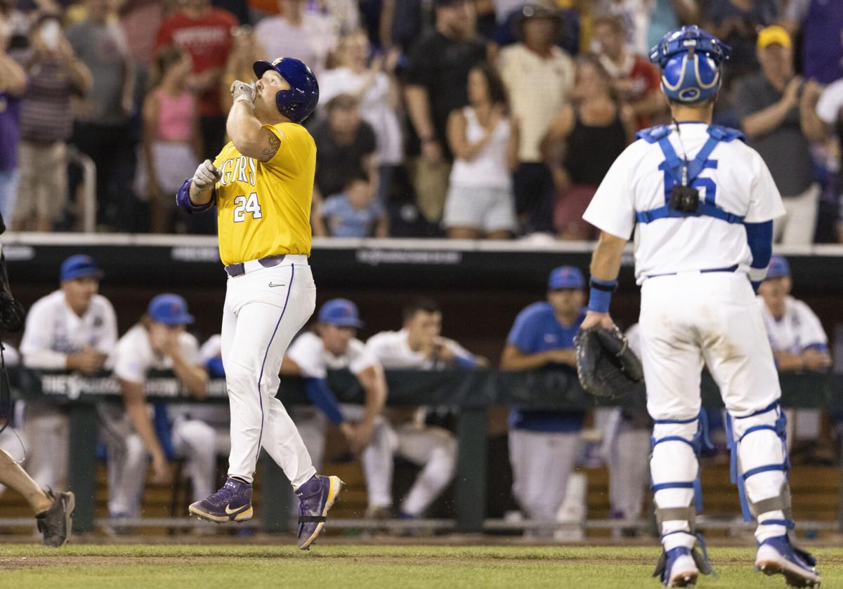 See all 6 Florida baseball home runs from record-breaking performance vs.  LSU at CWS final