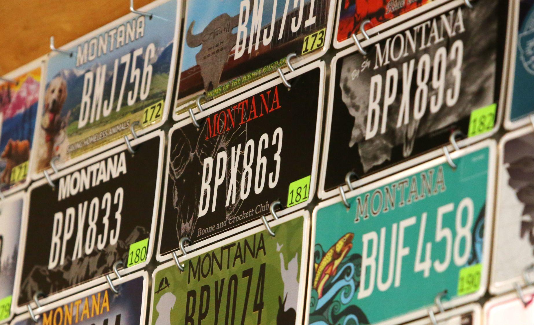New law seeks to reduce Montana's license plate designs State