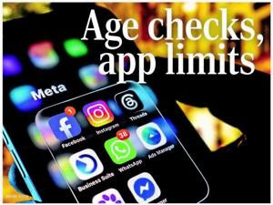 Age checks, app limits