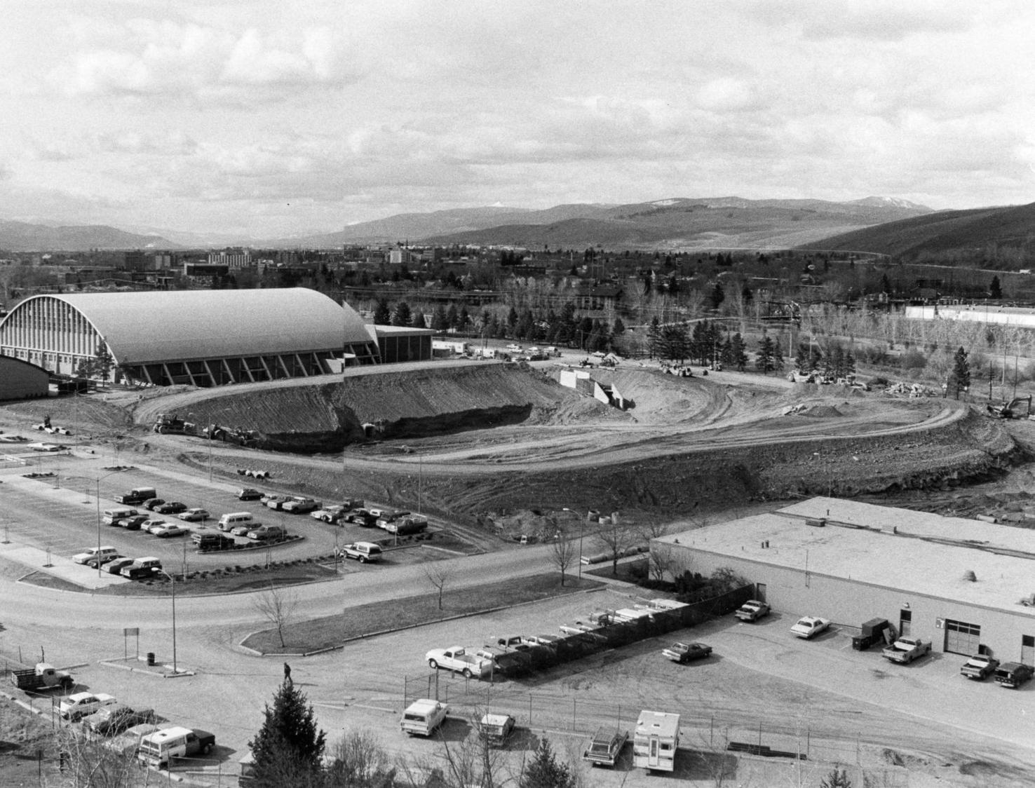 Photos: Griz football stadiums through the years ...