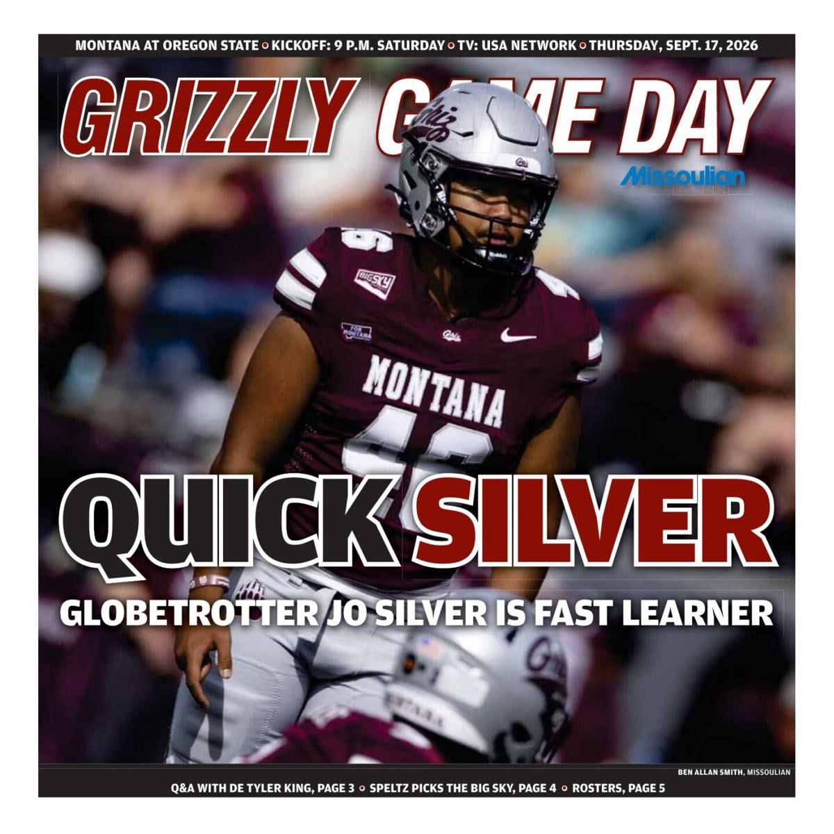 Griz Game Day 9-17-26