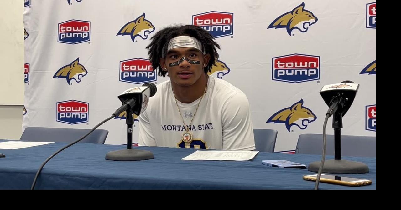 Jabez Woods after Montana State’s Gold Rush win over Butler